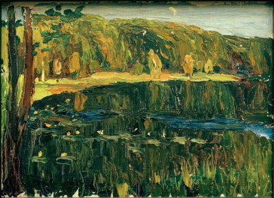 Achtyrka – Dark Lake by Wassily Kandinsky